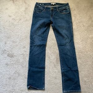 CAbi Blue Moon Indie Denim Slim Straight Leg Jean - Style 514